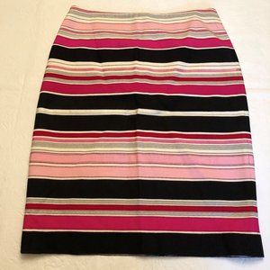 Talbots multi-colored striped NWT pencil skirt - 2